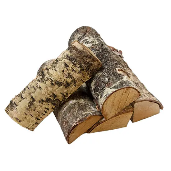 Hele pallet berken haardhout 25 cm - Afbeelding 2